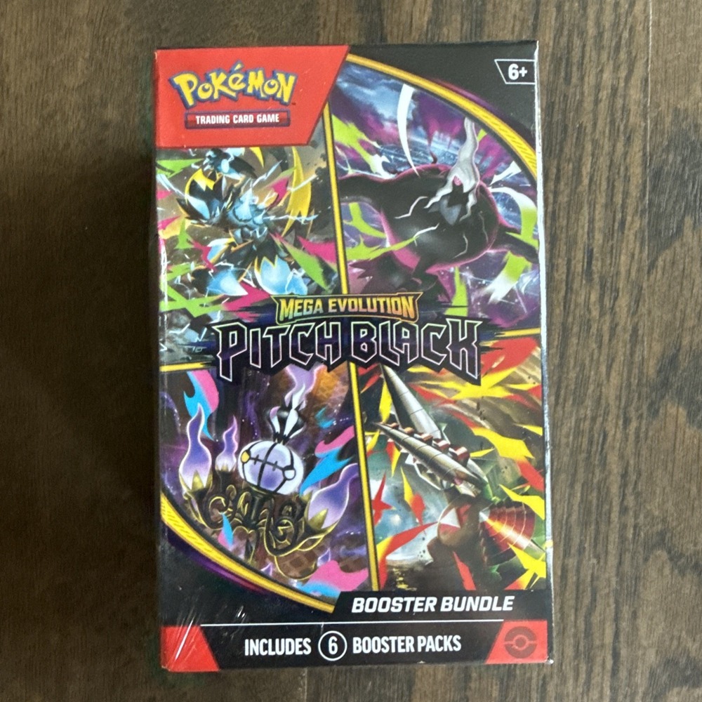 Pokémon - Mega Evolution Pitch Black Booster Bundle Sealed New